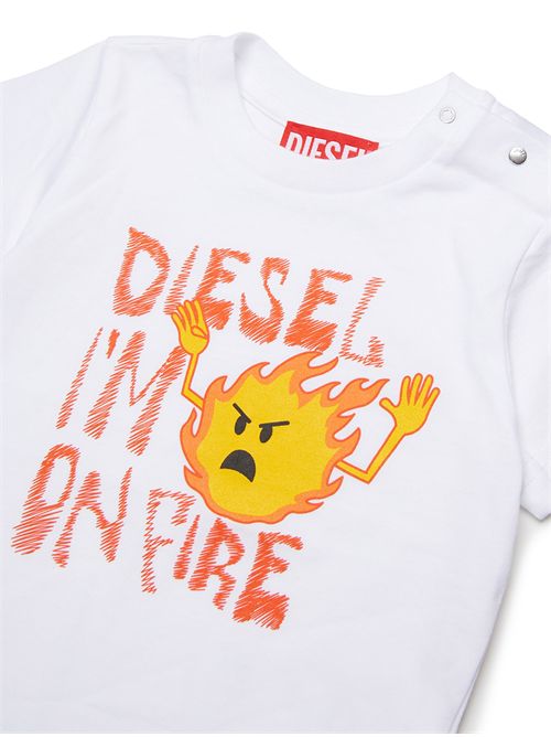 T-shirt, bambino, logata. DIESEL | K00761 00YI9K100
